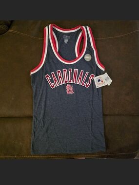 MLB Campus Lifestyle St Louis Cardinals Women's Tank Top Size Small